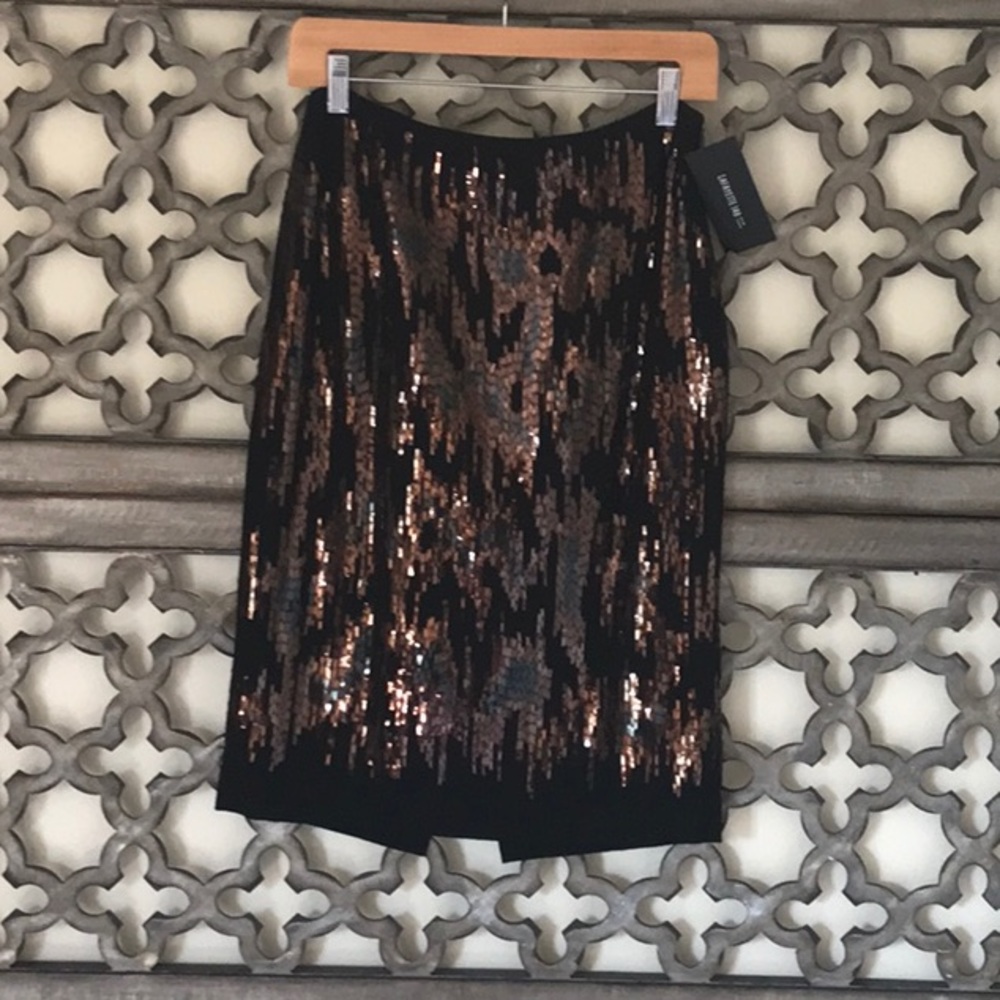 Lafayette 148 sequined skirt